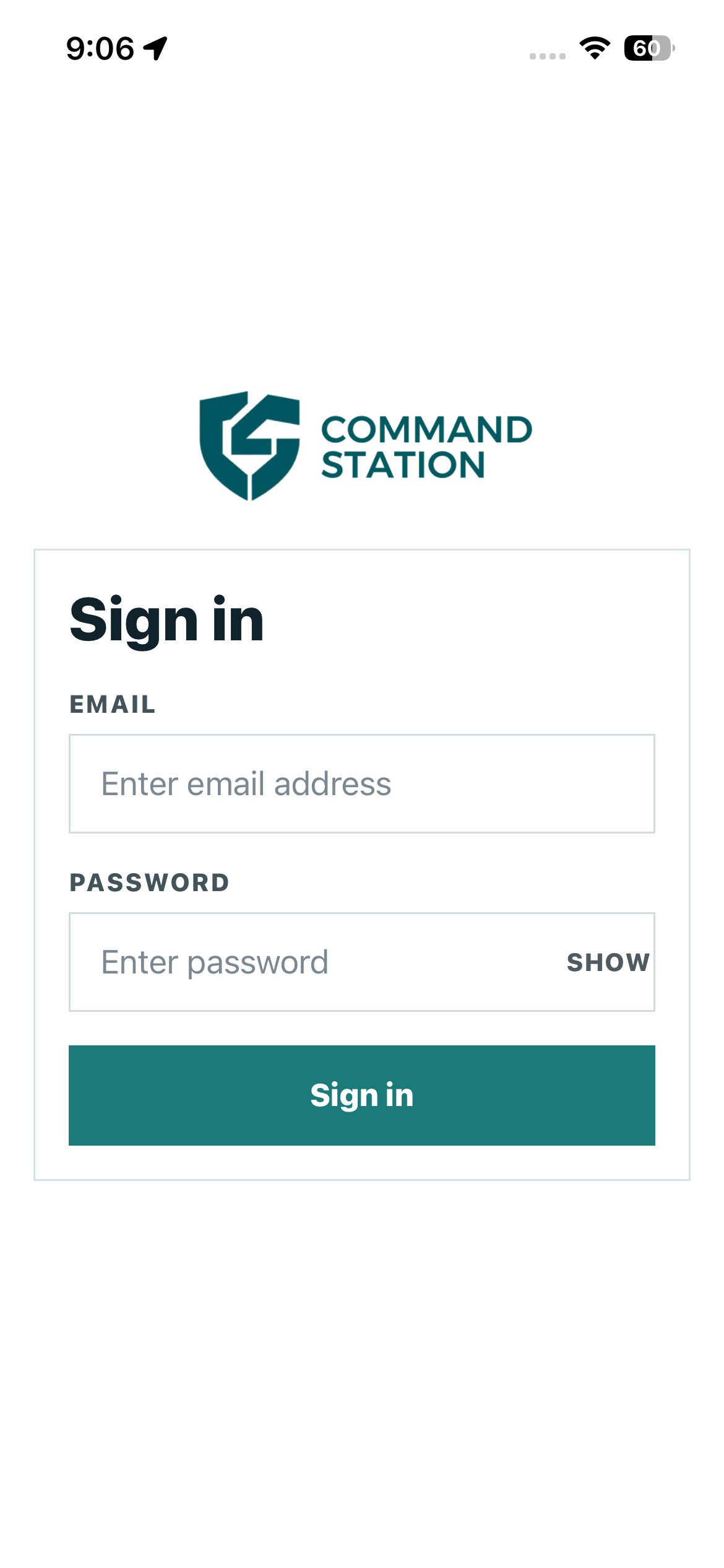 Guard app sign-in